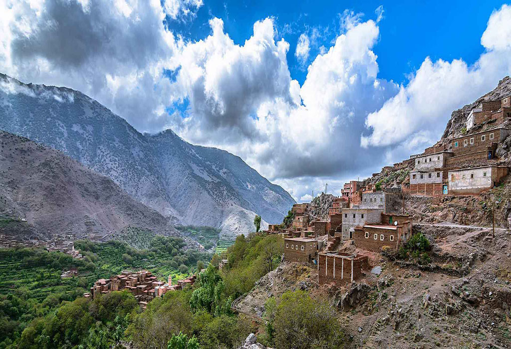 Imlil-Valley-from-Marrakech-to-Atlas-mountains-day-trip Enjoy a full-day Jeep Safari from Marrakech to the Atlas Mountains and Agafay Desert—two stunning worlds in one unforgettable journey.